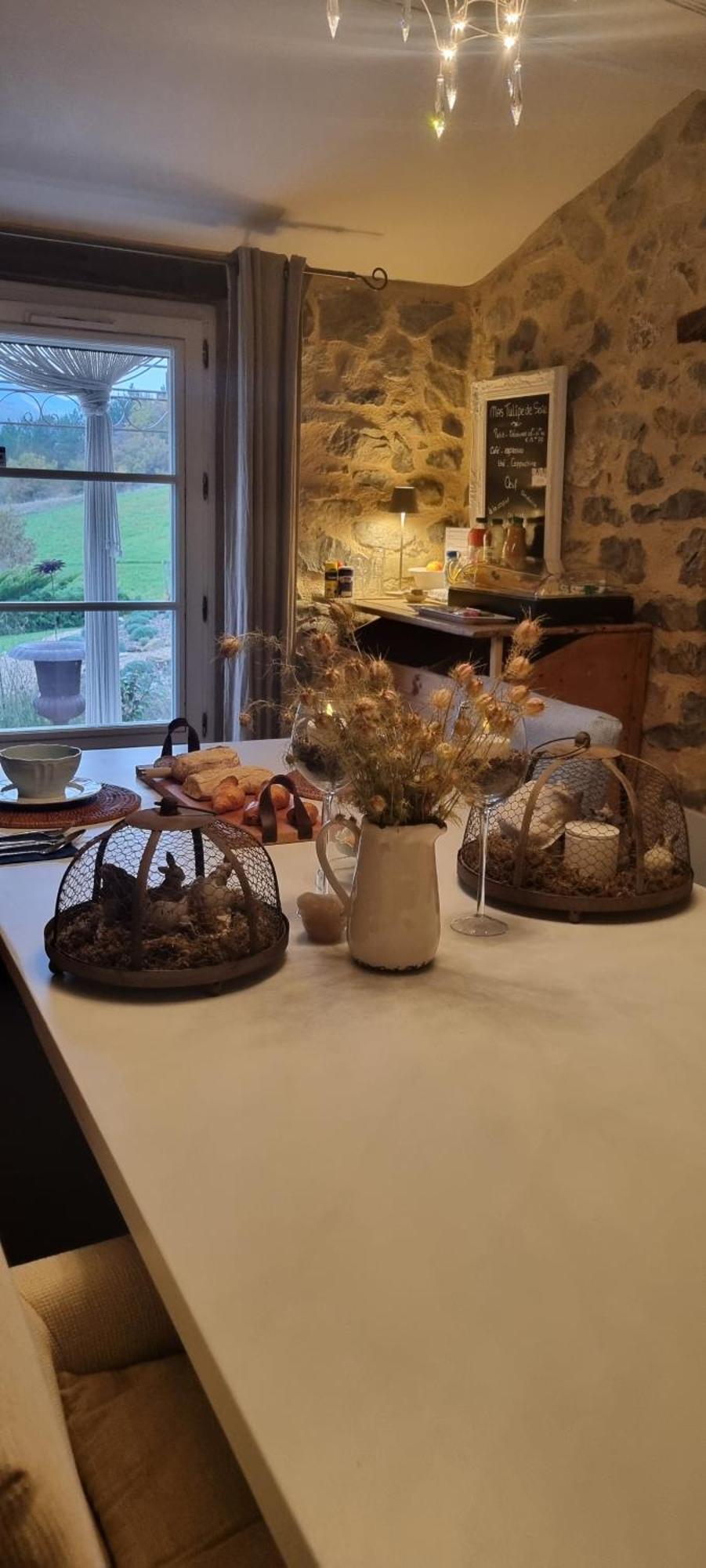Bed and Breakfast Mas Tulipe De Soie Bevons Esterno foto